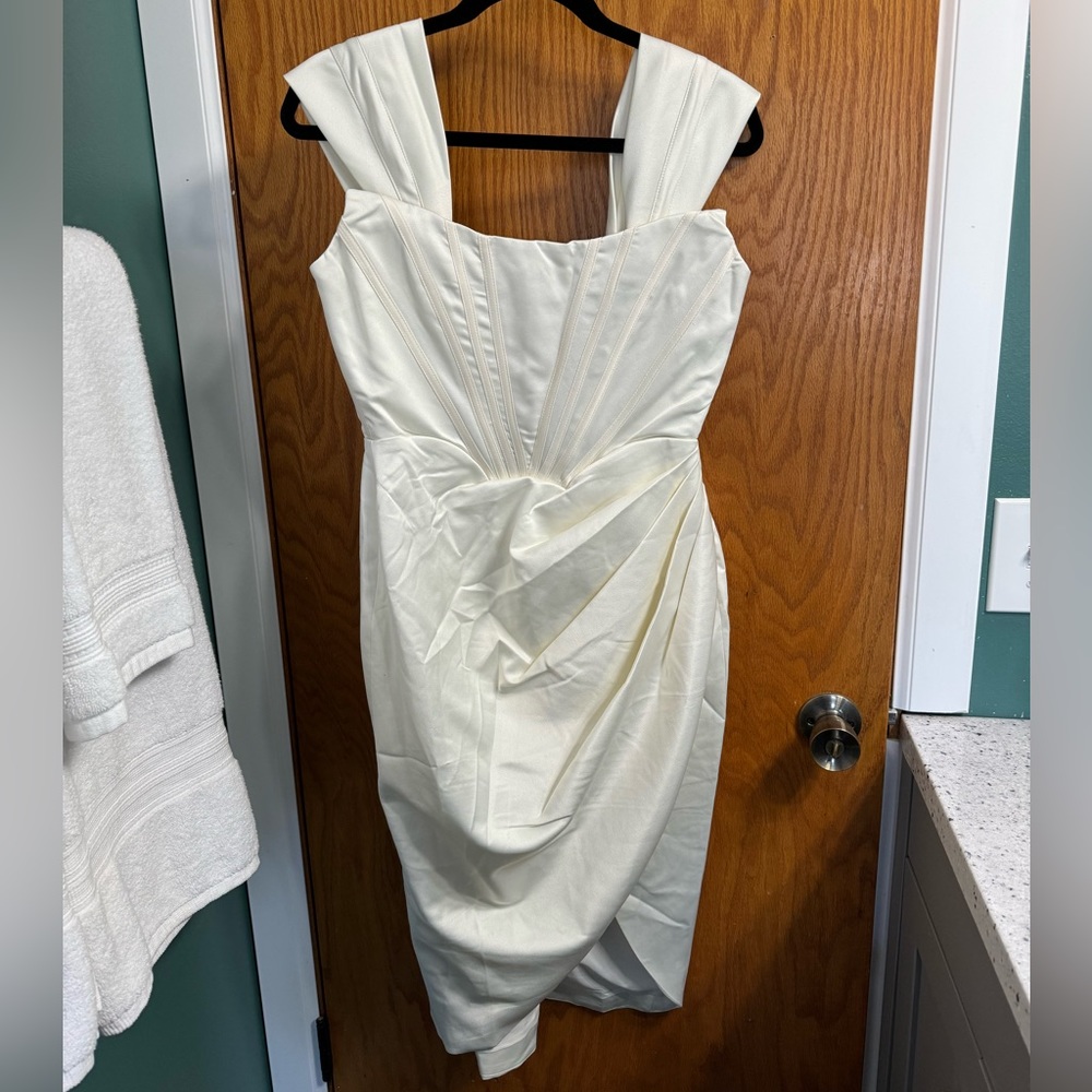 White Corset Dress